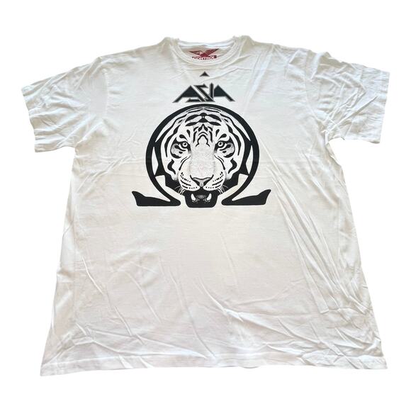 NEW Asia Omega LION HEAD Graphic T SHIRT XXL TEE Mens Womens 100% Cotton Control - Picture 1 of 6